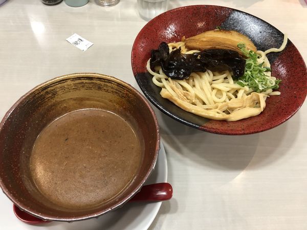 「超濃厚辛海老つけ麺」@麺匠 克味の写真