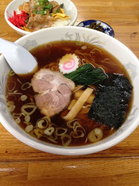 「ラーメンセット2」@池ちゃんラーメンの写真