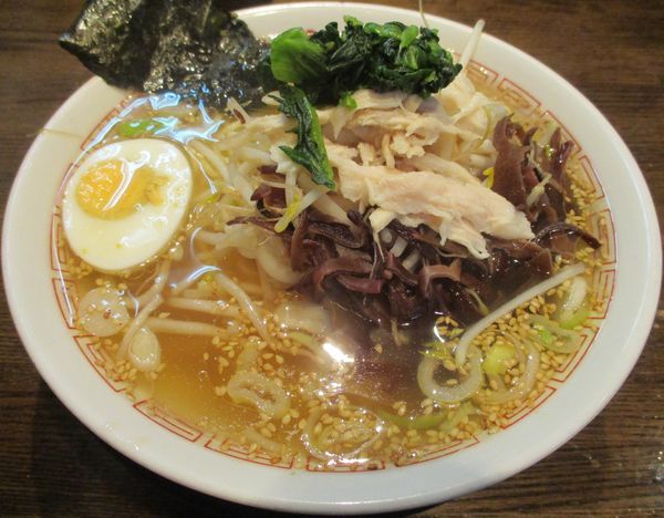 「塩らーめん　480円」@中華そば 光来の写真