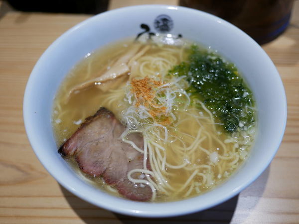 「塩らーめん」@塩らーめん専門 ひるがお 人形町店の写真