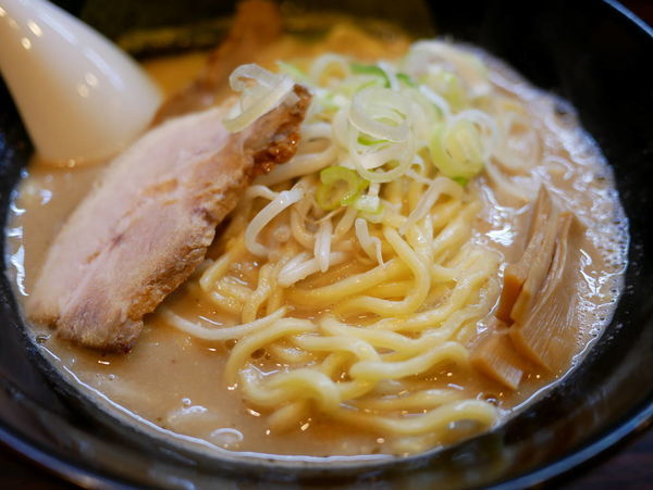「味噌 太麺＋大盛」@ラーメン長山の写真
