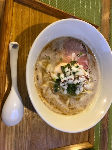 「鶏白湯そば」@中華蕎麦 はざまの写真