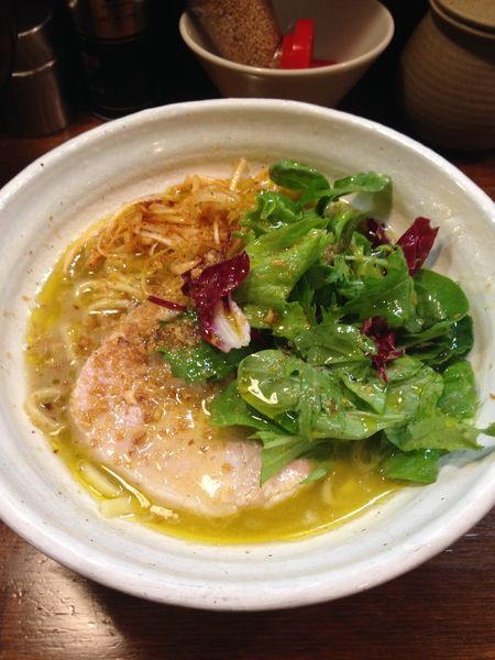 「塩ラーメン トリュフオイルがけ」@『   』（無銘）の写真