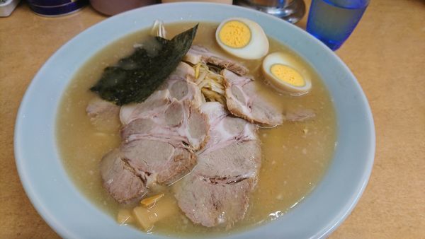 「ネギチャーシュー味玉￥1000」@屋台 とんとんの写真