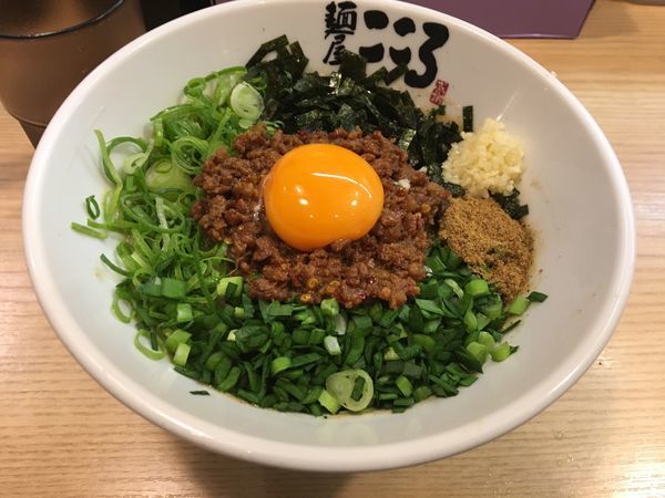 「台湾まぜそば」@麺屋 こころ 大岡山本店の写真