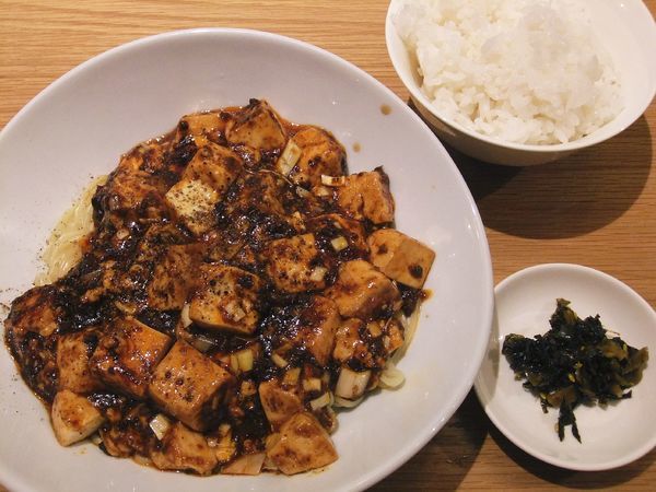 「麻婆麺・ライス(930円)」@高井戸・麻婆TABLEの写真