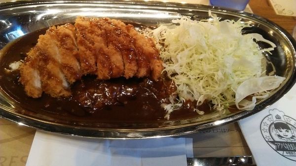 「ロースカツ社長カレー 830円」@アパ社長カレー 飯田橋駅南店の写真