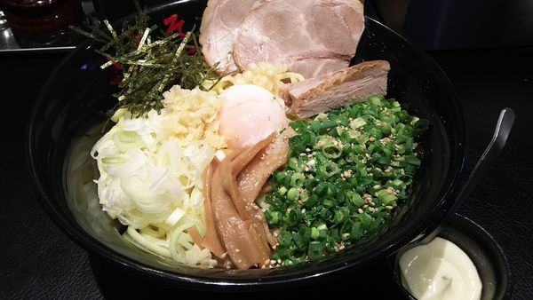 「油そば大盛 Bトッピング ￥1130」@東京油組総本店 町田組の写真