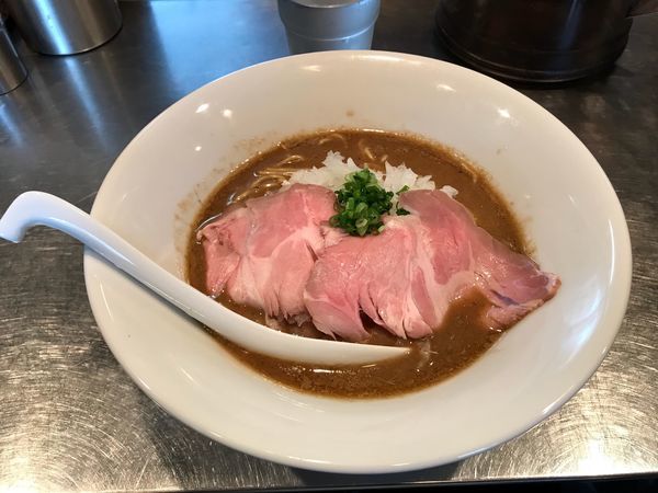 「濃厚煮干しラーメン」@さんじの写真