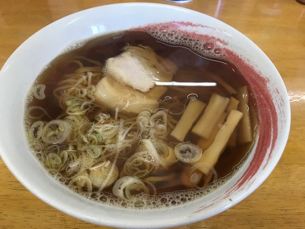 「中太 普通 650円」@丸山らーめんの写真