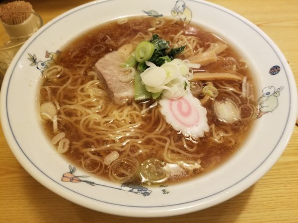 「中華そば　大盛り」@多治美 本店の写真