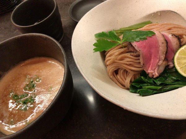 「挽きたて小麦つけめん」@MENSHOの写真