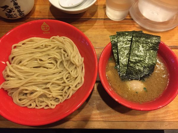 「特製豚鶏つけめん 中盛」@赤備の写真