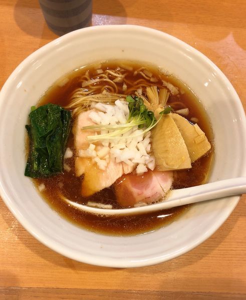 「煮干香味蕎麦」@中華蕎麦 はるの写真