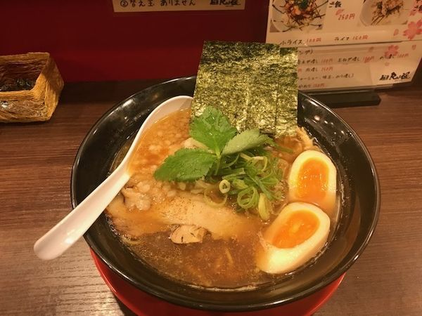 「特製煮干し中華そば」@麺屋 Rai遥の写真