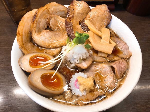 「背脂肉そばSP／¥1,250」@肉そば総本山 神保町 けいすけの写真