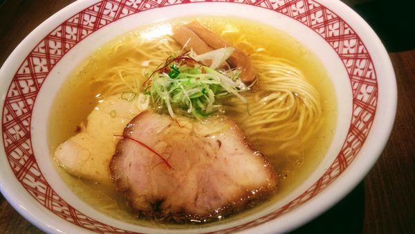 「白だしそば」@支那そば しんばの写真