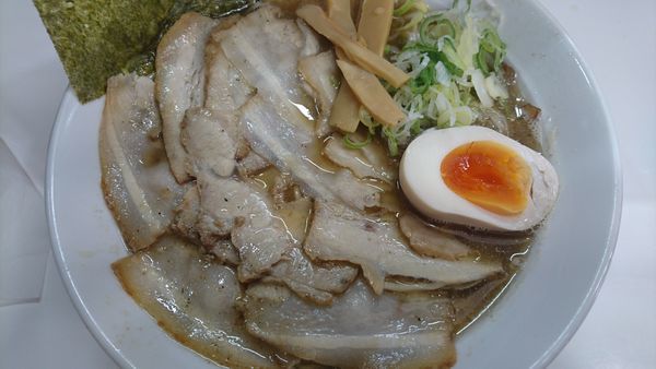 「煮干肉中華そば」@麺屋 にぼすけ 広面店の写真