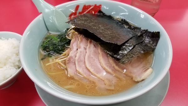 「醤油ネギチャーシュー麺」@山岡家 松本店の写真