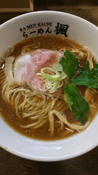 「煮干らーめん」@らーめん楓の写真