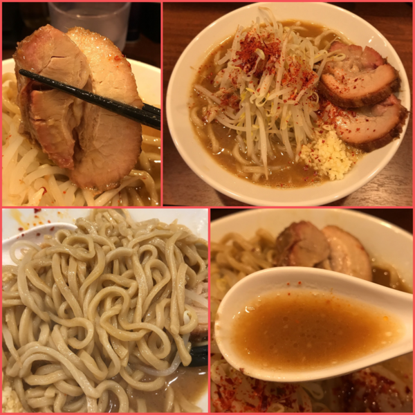「ラーメン ¥800（ニンニク・アブラ・トウガラシ少し）」@麺屋 づかちゃんの写真