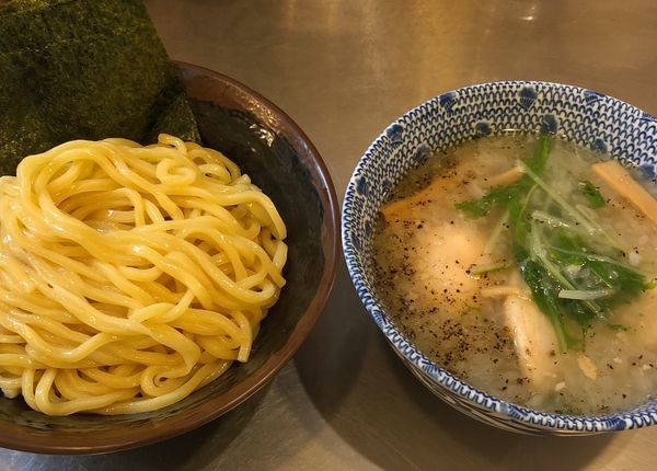 「塩つけ麺（￥850）」@めん屋桔梗 銀座店の写真