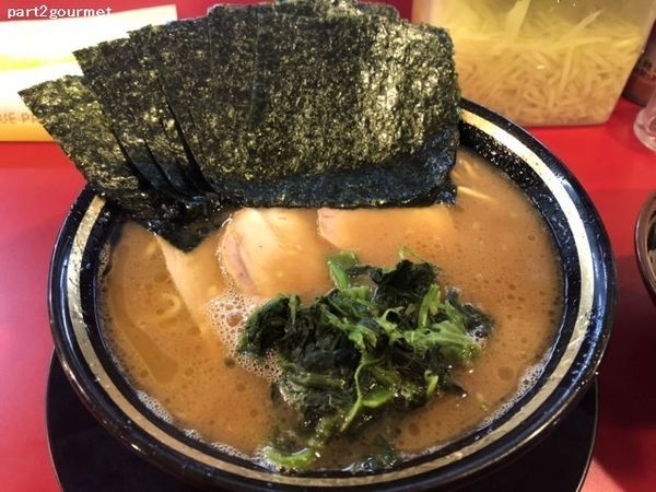 「チャーシューメン+のり (850円)」@家系ラーメン 熊田家の写真