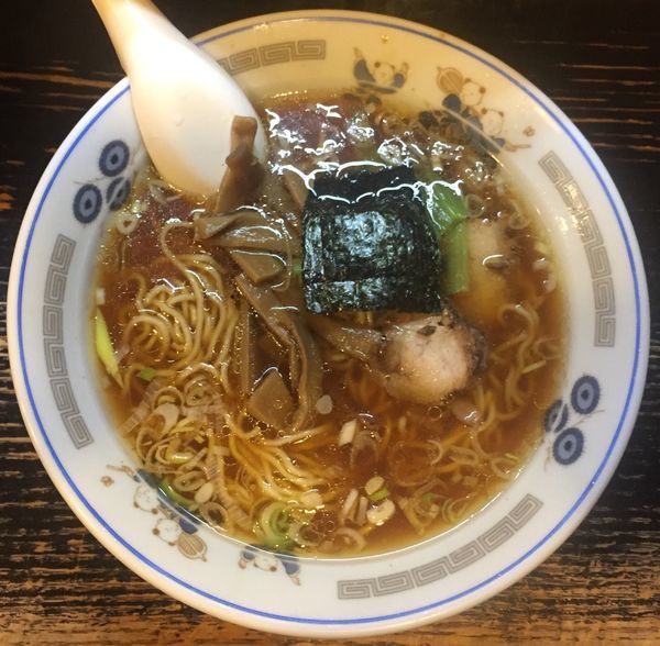 「支那そば600円」@支那そば びぜん亭の写真