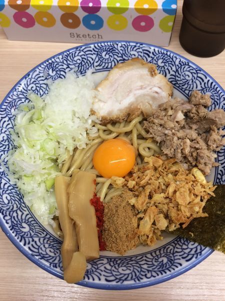 「狼煙まぜそば850円」@狼煙 大宮店の写真