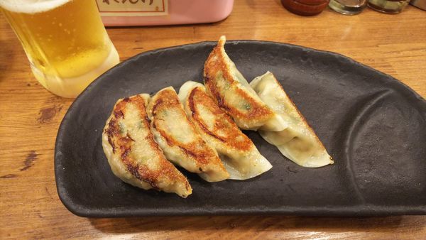 「トクトクセットの餃子」@背脂煮干 丸め 新所沢店の写真