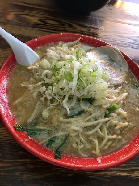 「味噌ラーメン    ギタ脂 麺カタメ 大盛」@らーめん弁慶 門前仲町店の写真