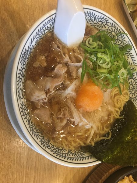 「熟成醤油ラーメン 肉そば」@丸源ラーメン 三原店の写真