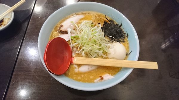 「越後味噌らーめん900+味玉100」@新潟長岡らぁめん 安ざわ食堂の写真