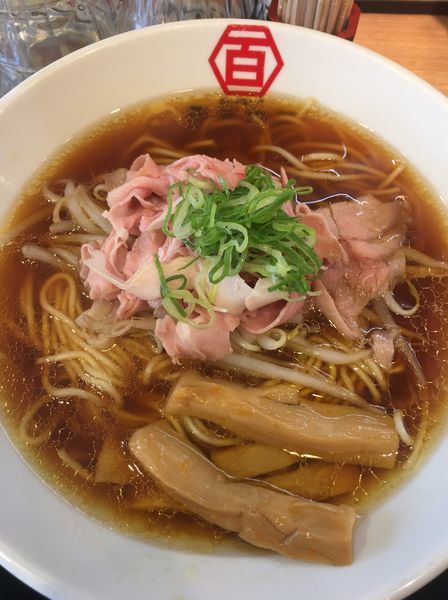 「肉汁中華ソバ(醤油)」@百年本舗 秋葉原総本店の写真