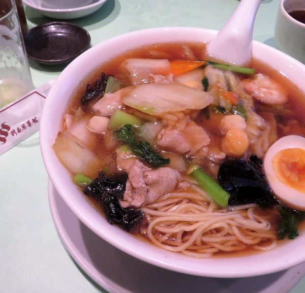 「什景湯麺(1,080円)」@新世界菜館の写真