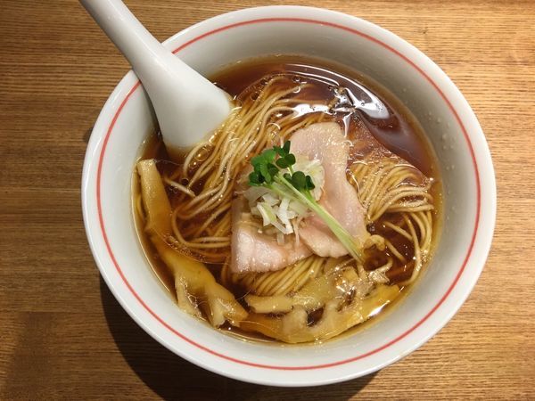 「軍鶏そば」@麺尊 RAGEの写真