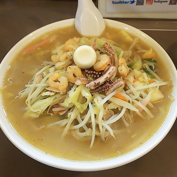 「【夜限定】ちゃんぽん@ちゃんぽん処すず喜」@鶏こく中華 すず喜の写真