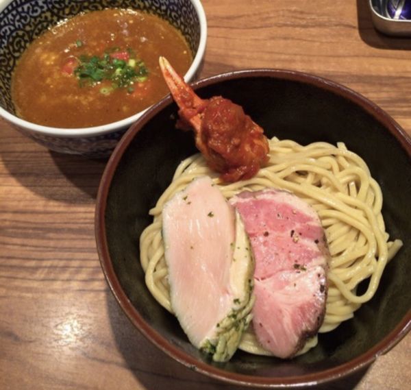「カニトマトつけ麺」@ラーメン燈郎の写真