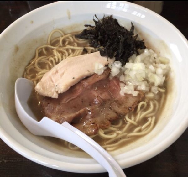 「煮干濃麺」@濃麺 海月の写真