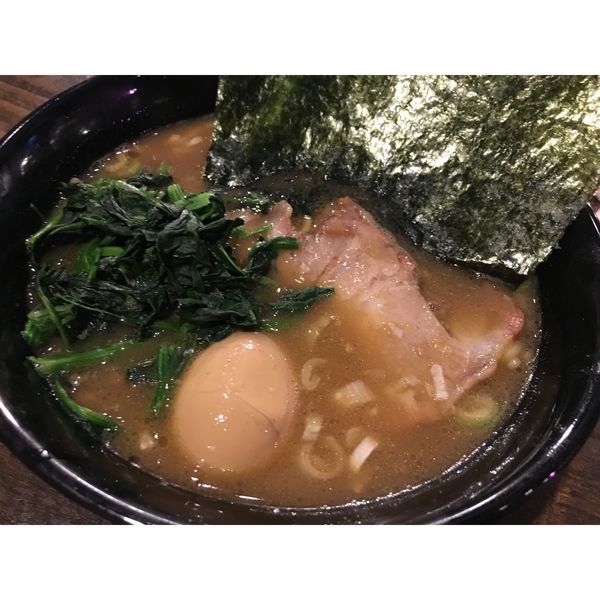 「らーめん並」@家系ラーメン クックらの写真