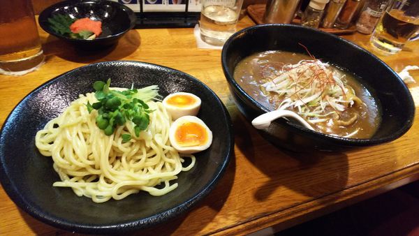 「カレーつけ麺」@麺屋 鶏口の写真