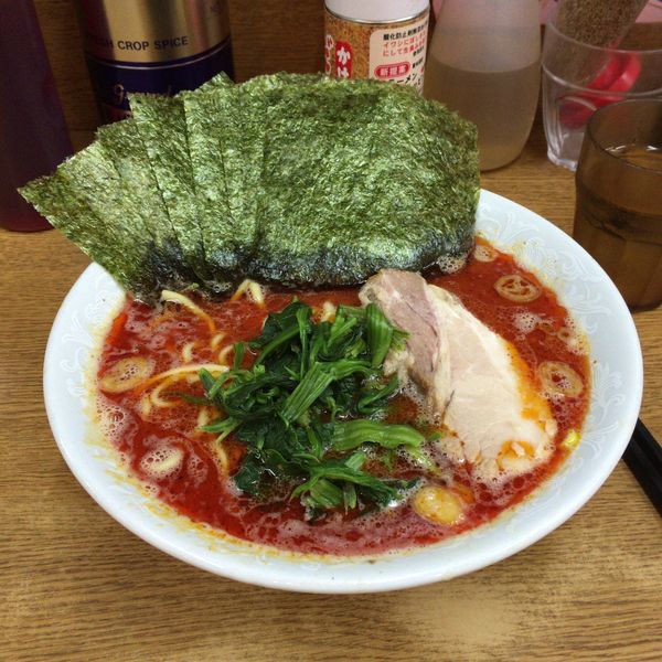 「紅蓮の虎 海苔」@ラーメン虎ノ穴の写真