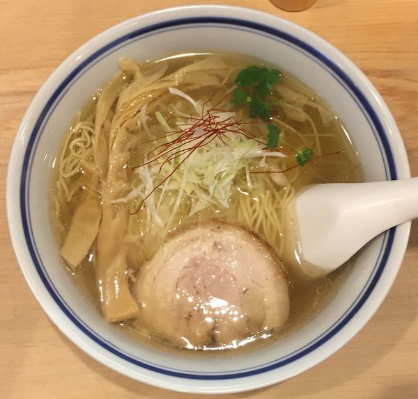 「ラーメン(塩)800円」@利尻昆布ラーメン くろおびの写真