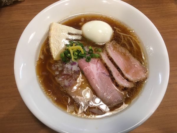 「特選鴨だし醤油ラーメン1000円」@麺屋福丸の写真