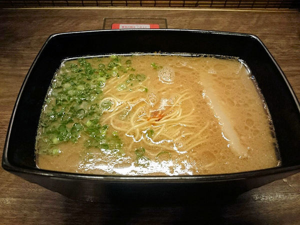 「釜だれとんこつラーメン」@一蘭 天神西通り店の写真