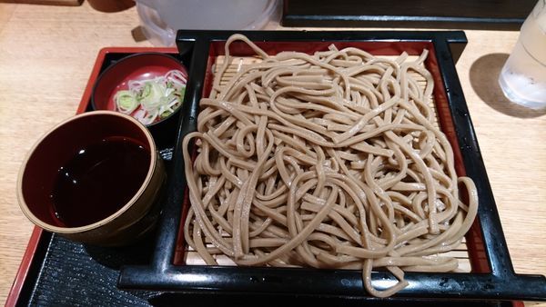 「もり720円+韃靼50円」@一灯庵の写真