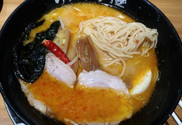 「嵐げんこつバリ辛　味噌」@らあめん花月嵐 西葛西メトロセンター店の写真