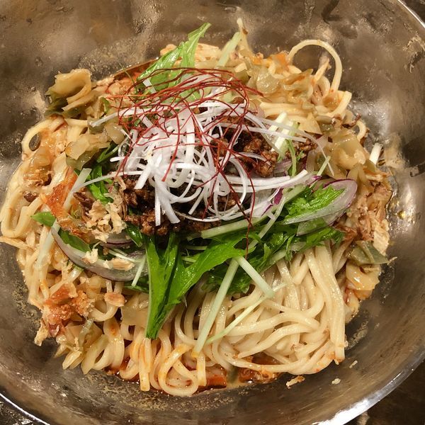 「【本店限定】冷やし担々麺(大盛)」@つけめん・らーめん活龍 本店の写真