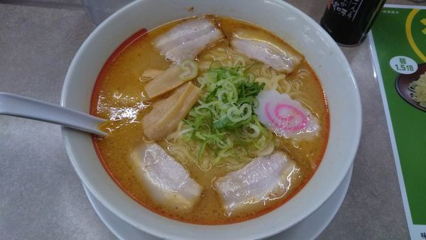 「味噌ラーメン(大盛) 529円」@幸楽苑 門田店の写真