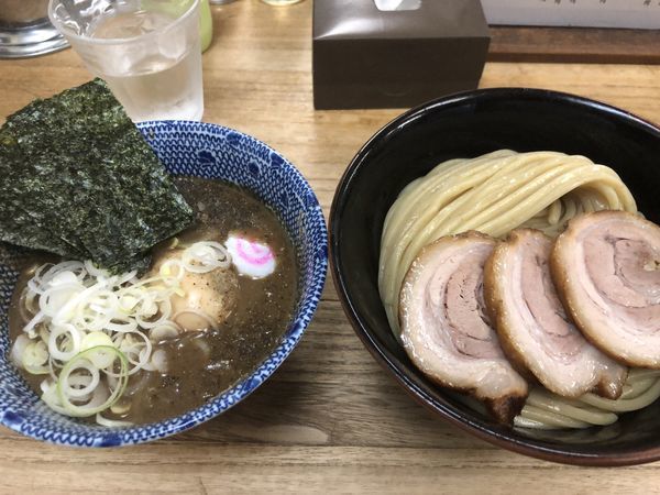 「特製つけ蕎麦・中（980円）」@中華蕎麦 サンジの写真